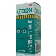 半夏止咳糖浆/克刻